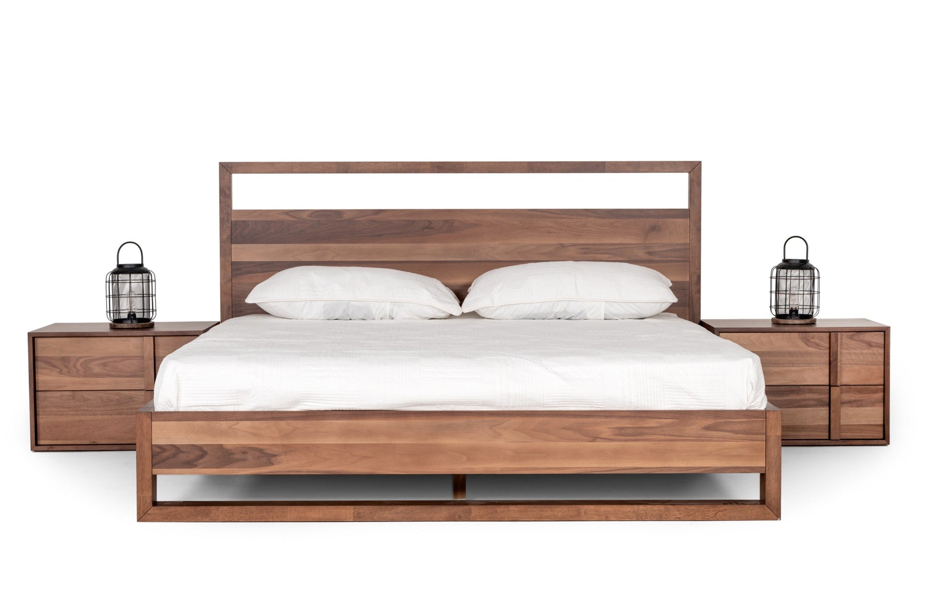 Berlin - Modern Walnut Bedroom Set