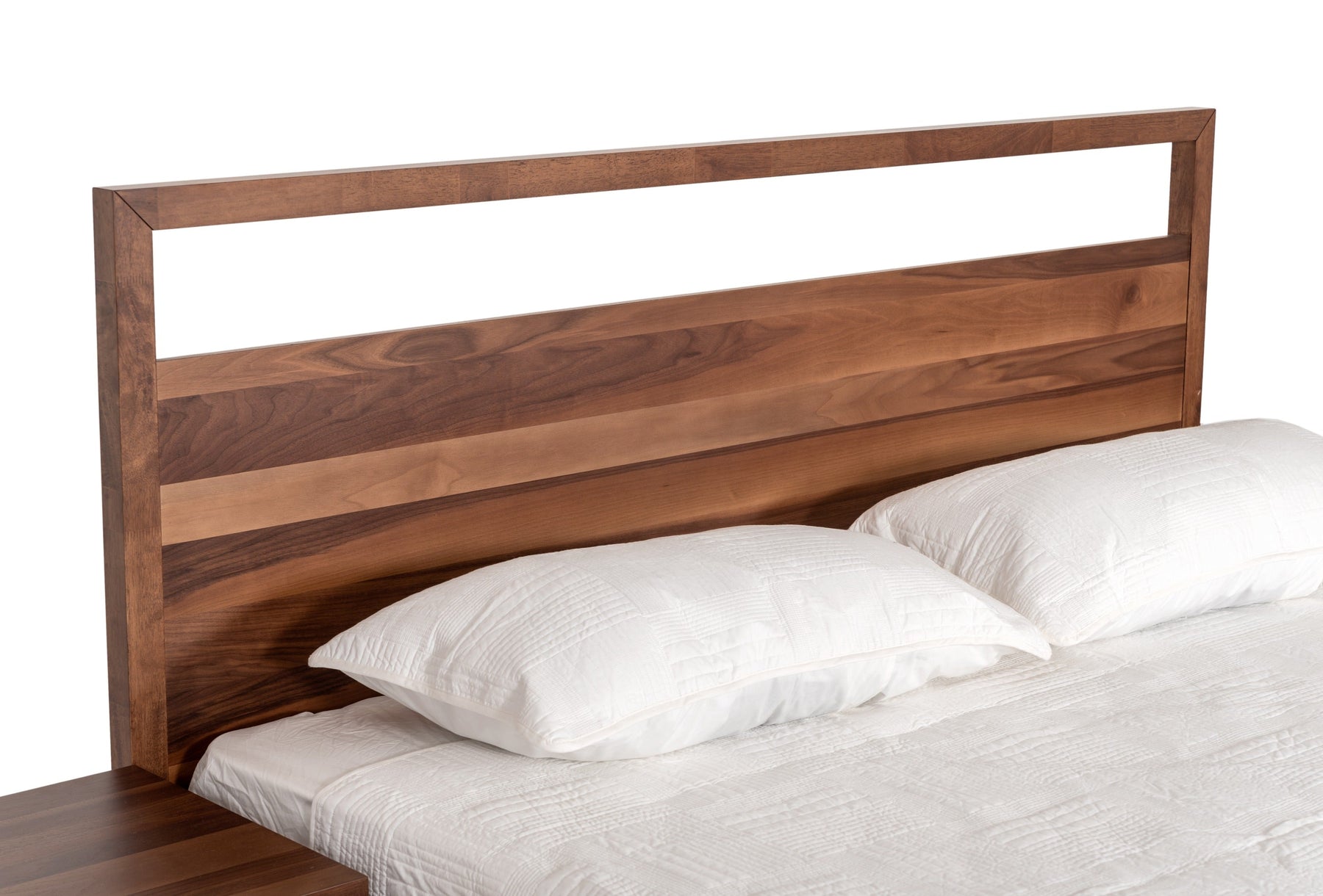 Berlin - Modern Walnut Bed