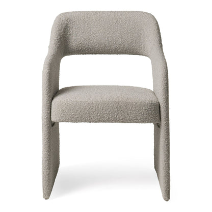 Bishop - Modern Grey Fabric Dining Chair