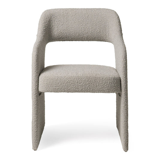 Bishop - Modern Grey Fabric Dining Chair