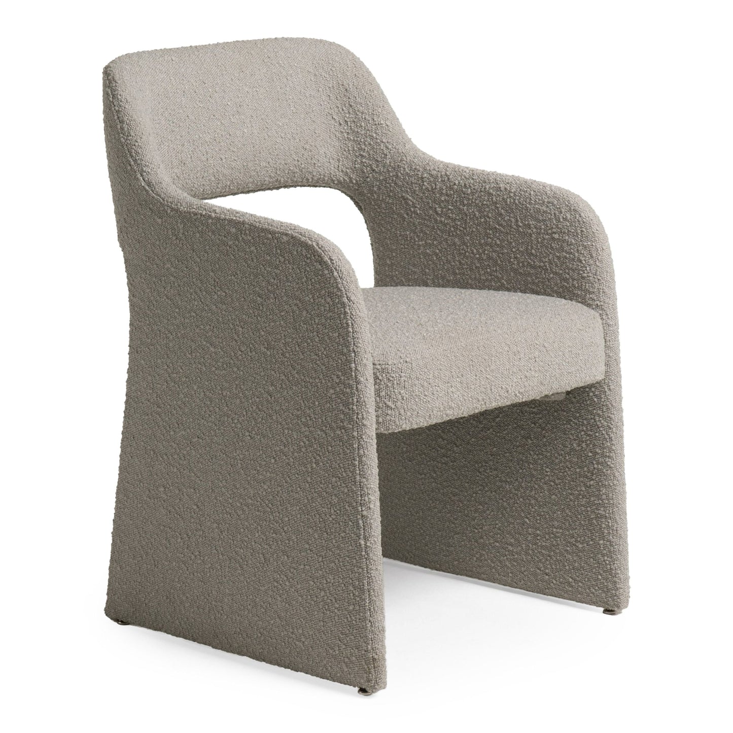 Bishop - Modern Grey Fabric Dining Chair