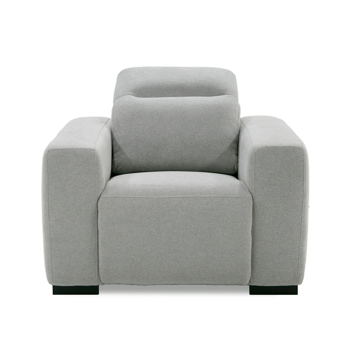 Bode - Modern Grey Fabric Recliner Chair