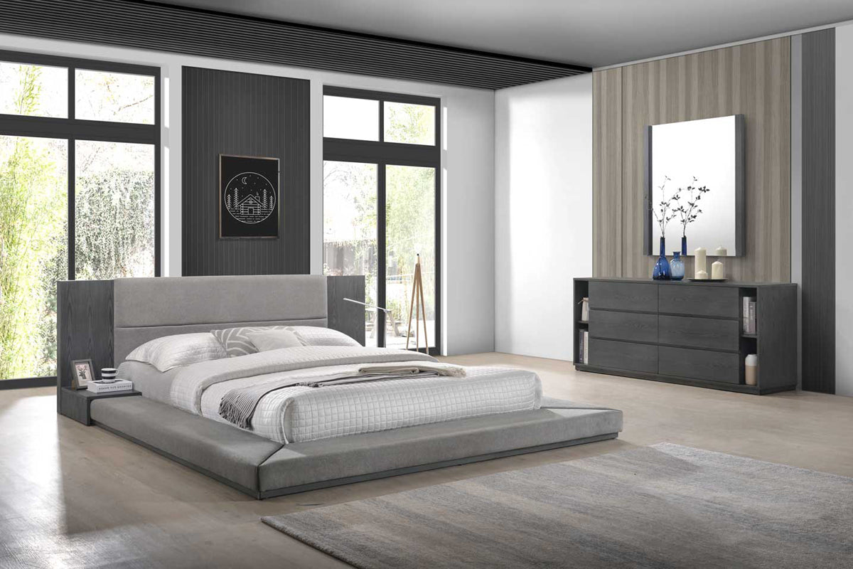 Jagger Modern Grey Bed