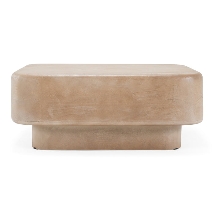 Bruno - Modern Mango Wood Square Coffee Table