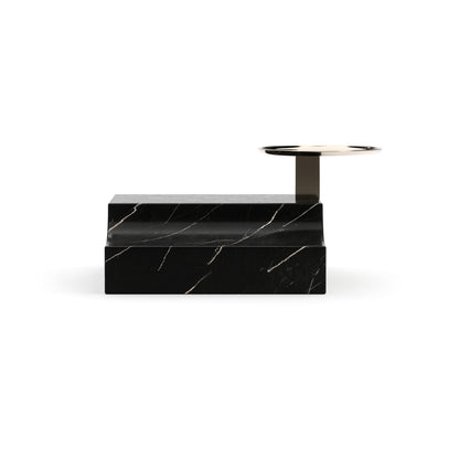 Overlap Rectangle Wedge Base Dark