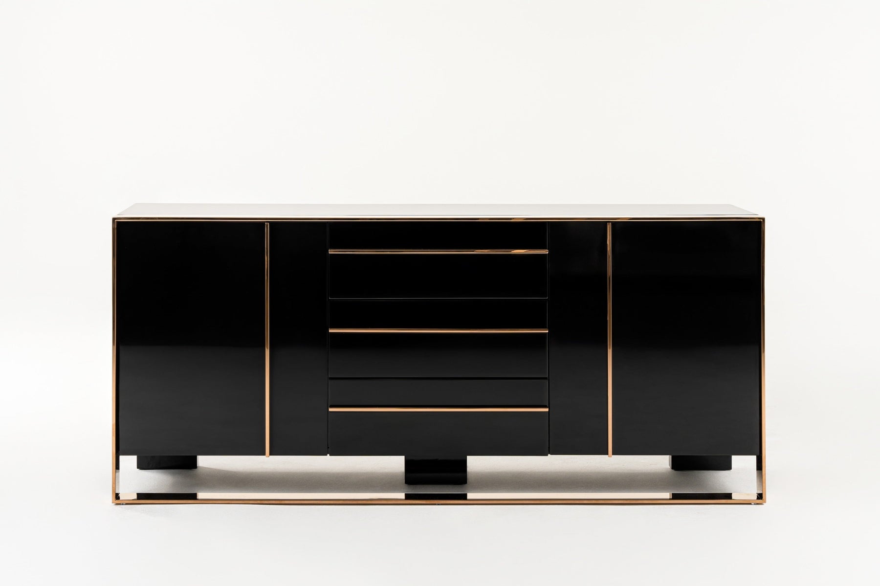 Cartier Modern Black & Rosegold Buffet