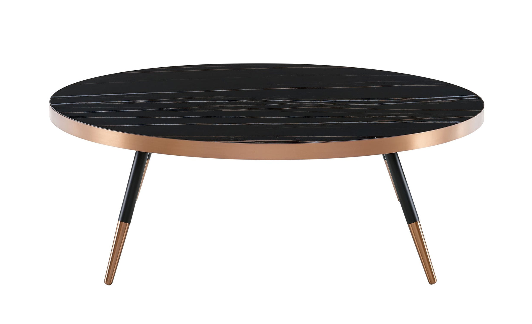 Cayson - Modern Black Ceramic Coffee Table