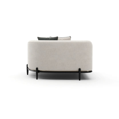 Madera Raf Chaise - Oatmeal