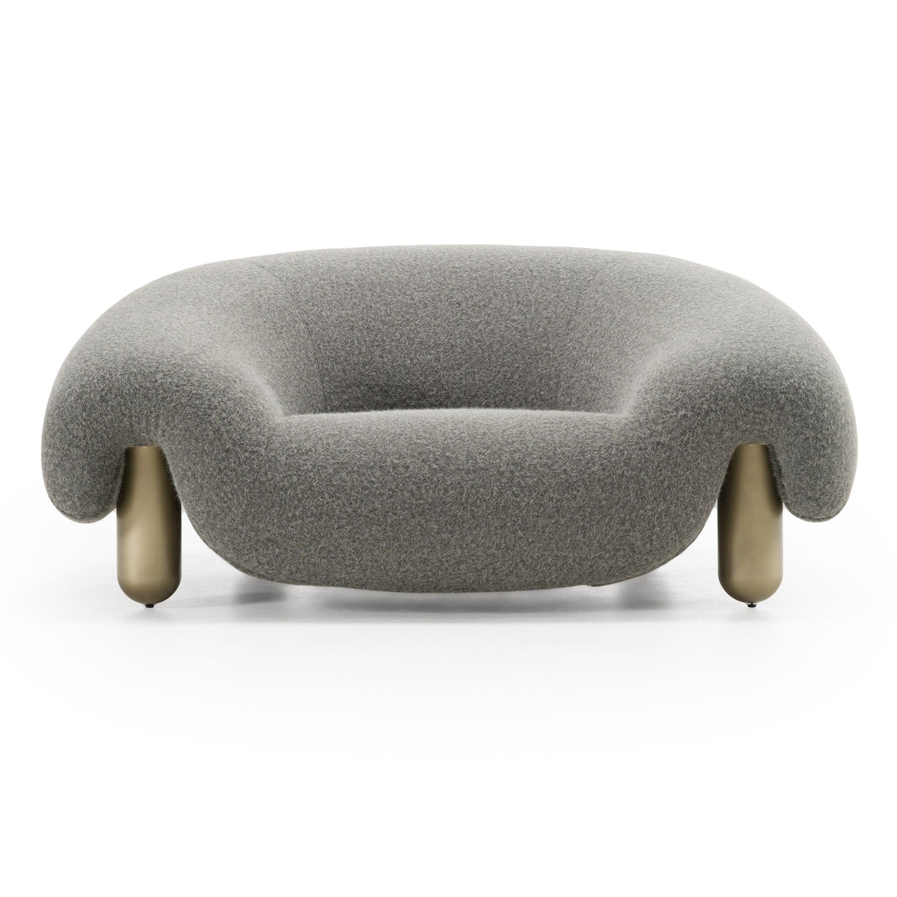 Clarity - Contemporary Grey Fabric Accent Chair