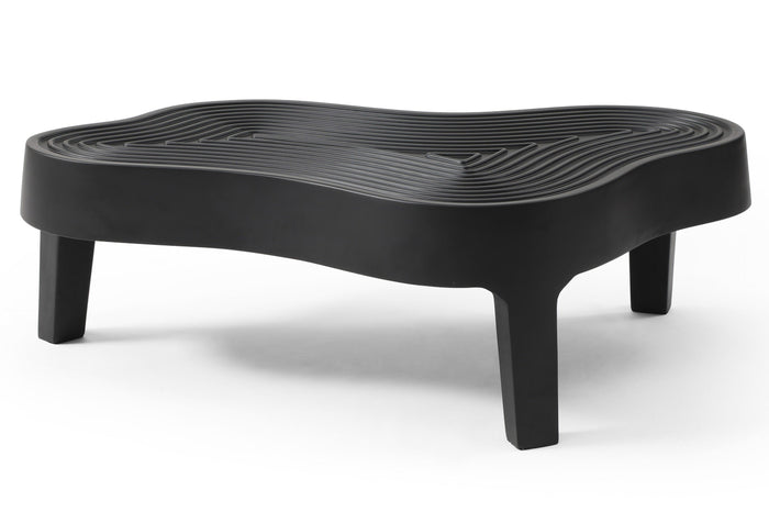 Quinter - Sample - Matte Black Freeform Coffee Table