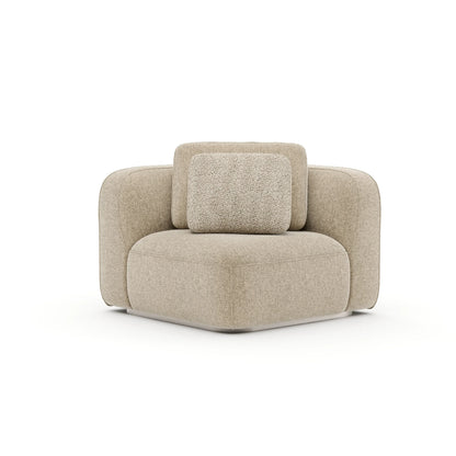 Sasso Corner Wedge - Oatmeal
