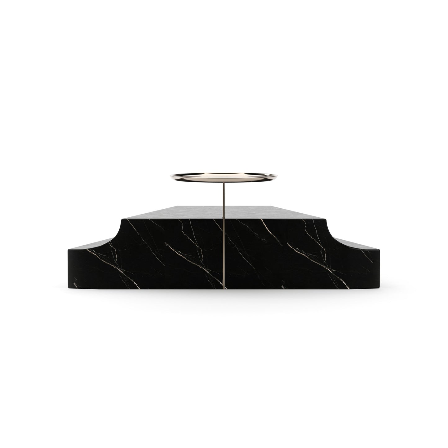 Overlap Triangular Wedge Base Dark
