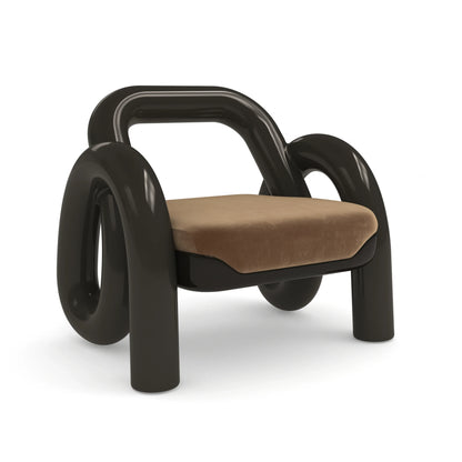 Gelee Accent Chair-Chocolate