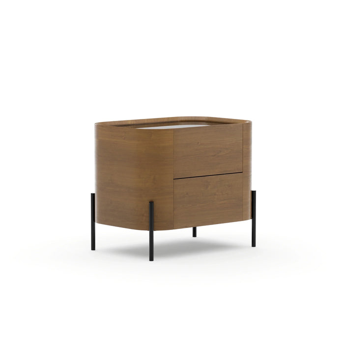 Atom 26" Nightstand - Chocolate Nougat