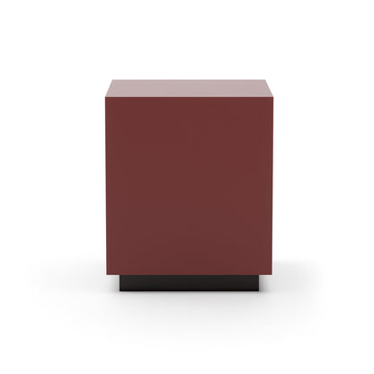 Cocktail Couture Sq End Tbl Rouge