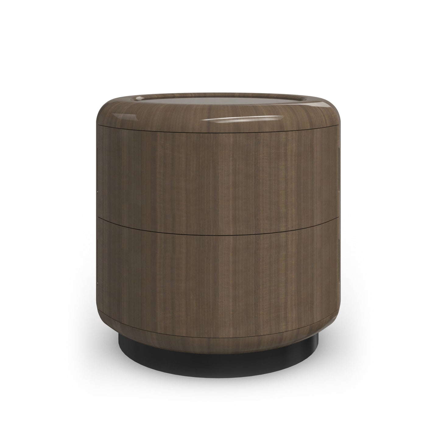 Gelee Round Accent Table - Caramello