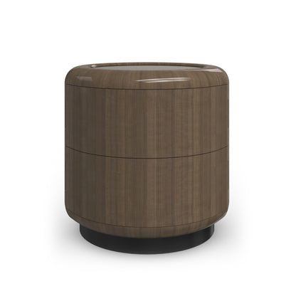 Gelee Round Accent Table - Caramello