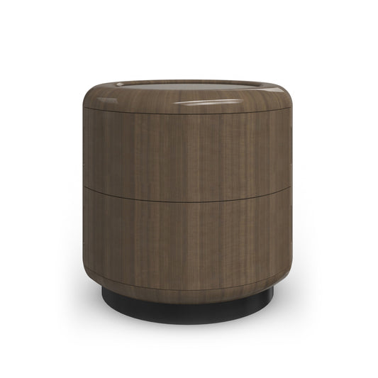 Gelee Round Accent Table - Caramello