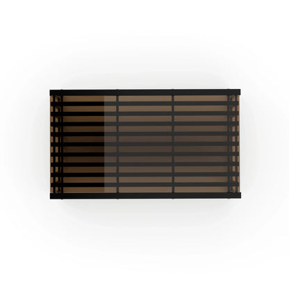 Pinstripe Dark Cocktail Table
