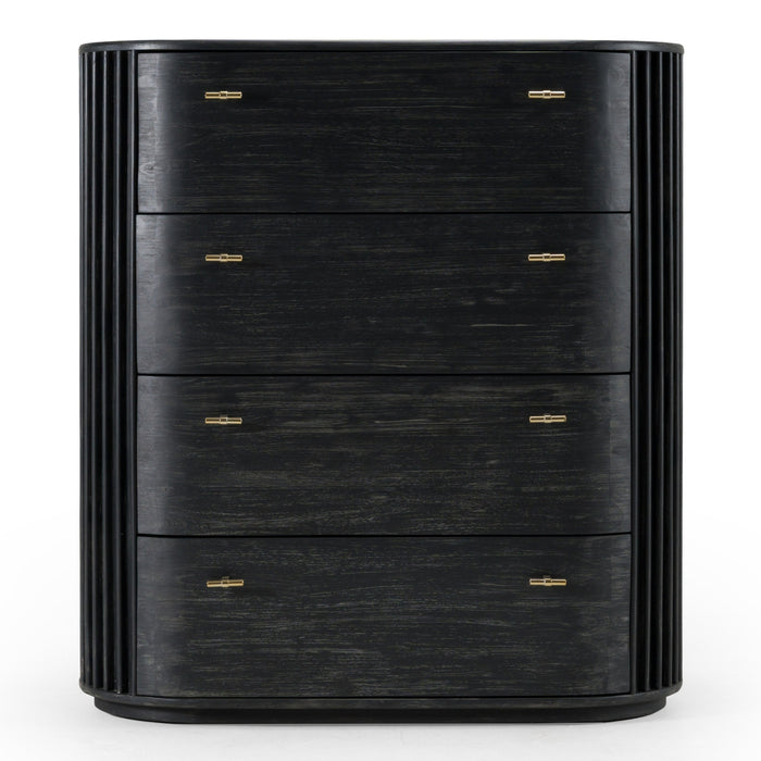 Fields - Modern Black Acacia Chest