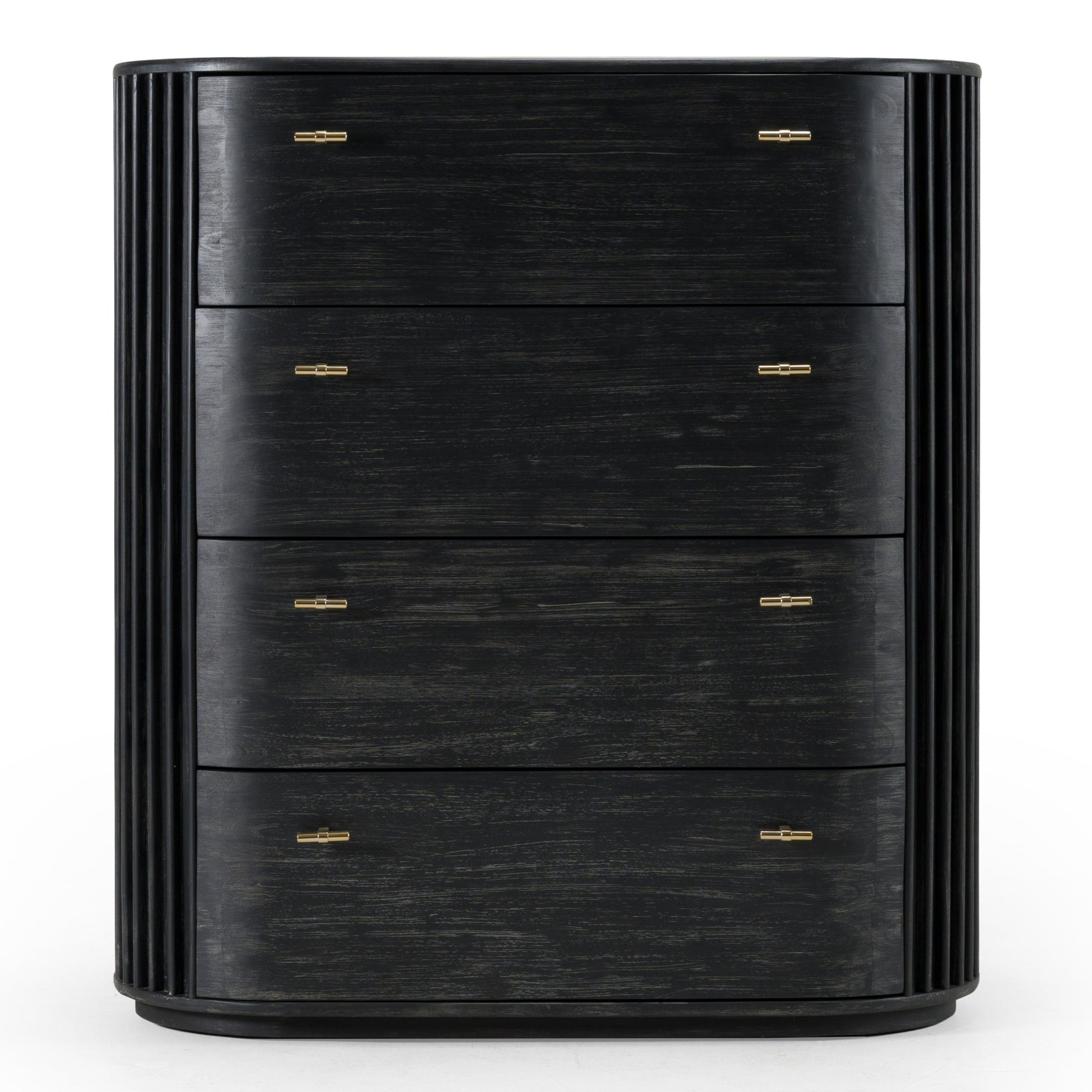 Fields - Modern Black Acacia Chest