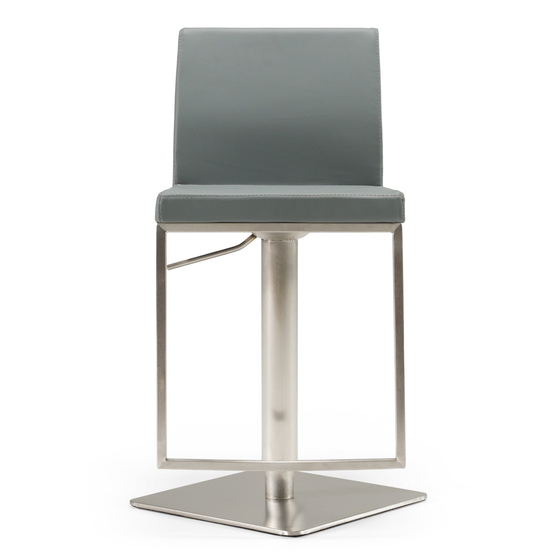 Folsum - Modern Grey Adjustable Bar Stool