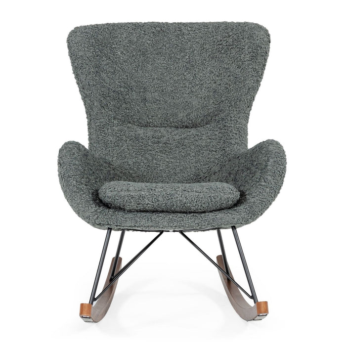 Ikard - Modern Grey Sheep Rocking Chair