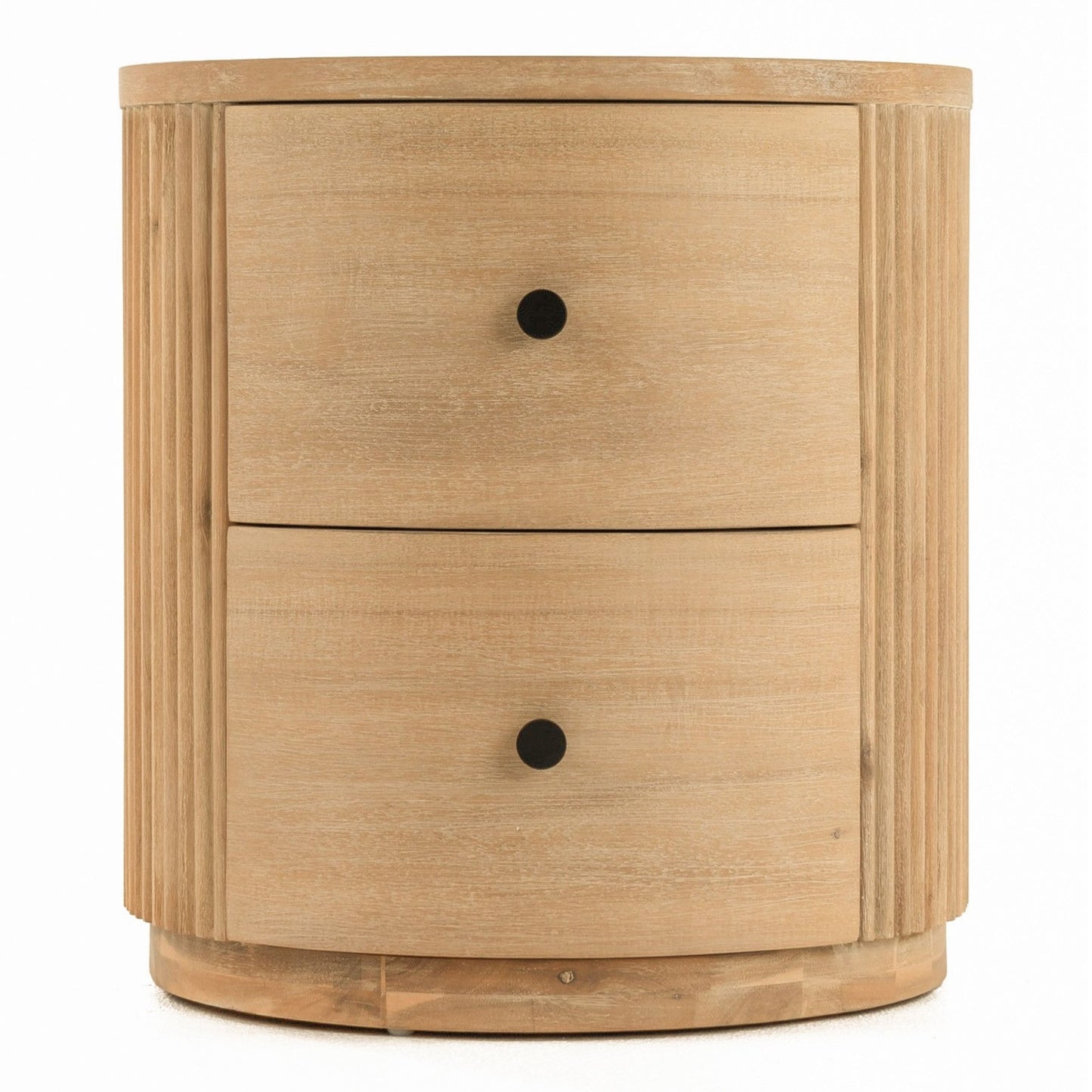 Jacobson - Modern Natural Acacia Nightstand