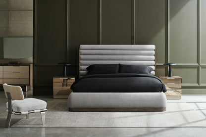 La Moda Uph Panel Bed - King