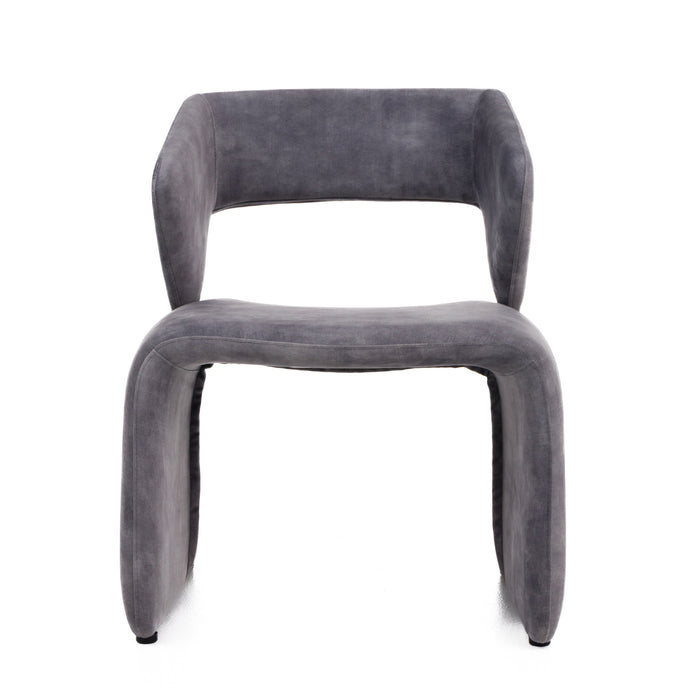 Linus Modern Light Grey Accent Chair