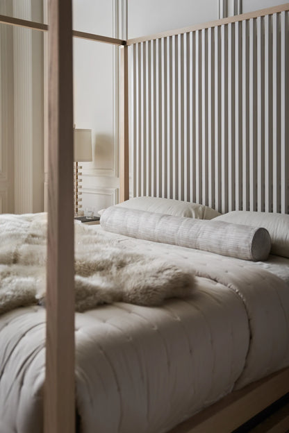 Pinstripe Light Bed - Queen