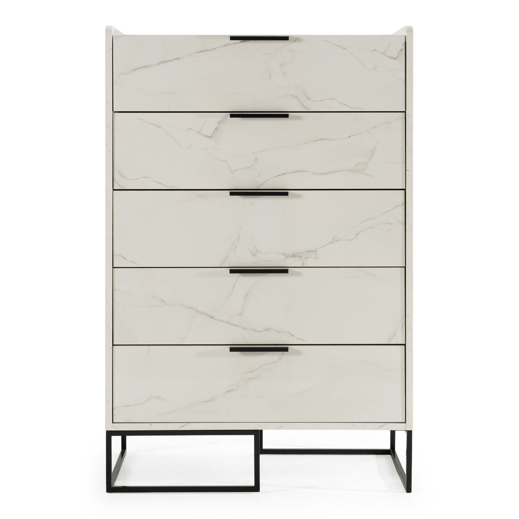 Marbella - Italian Modern White Marble Chest