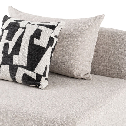 Marge - Contemporary Beige Sectional Sofa