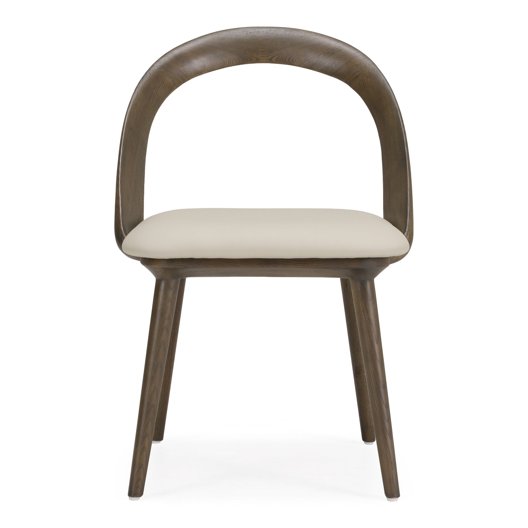 Mason - Mid-Century Modern Beige & Grey Ash Dining Chair (Set of 2)