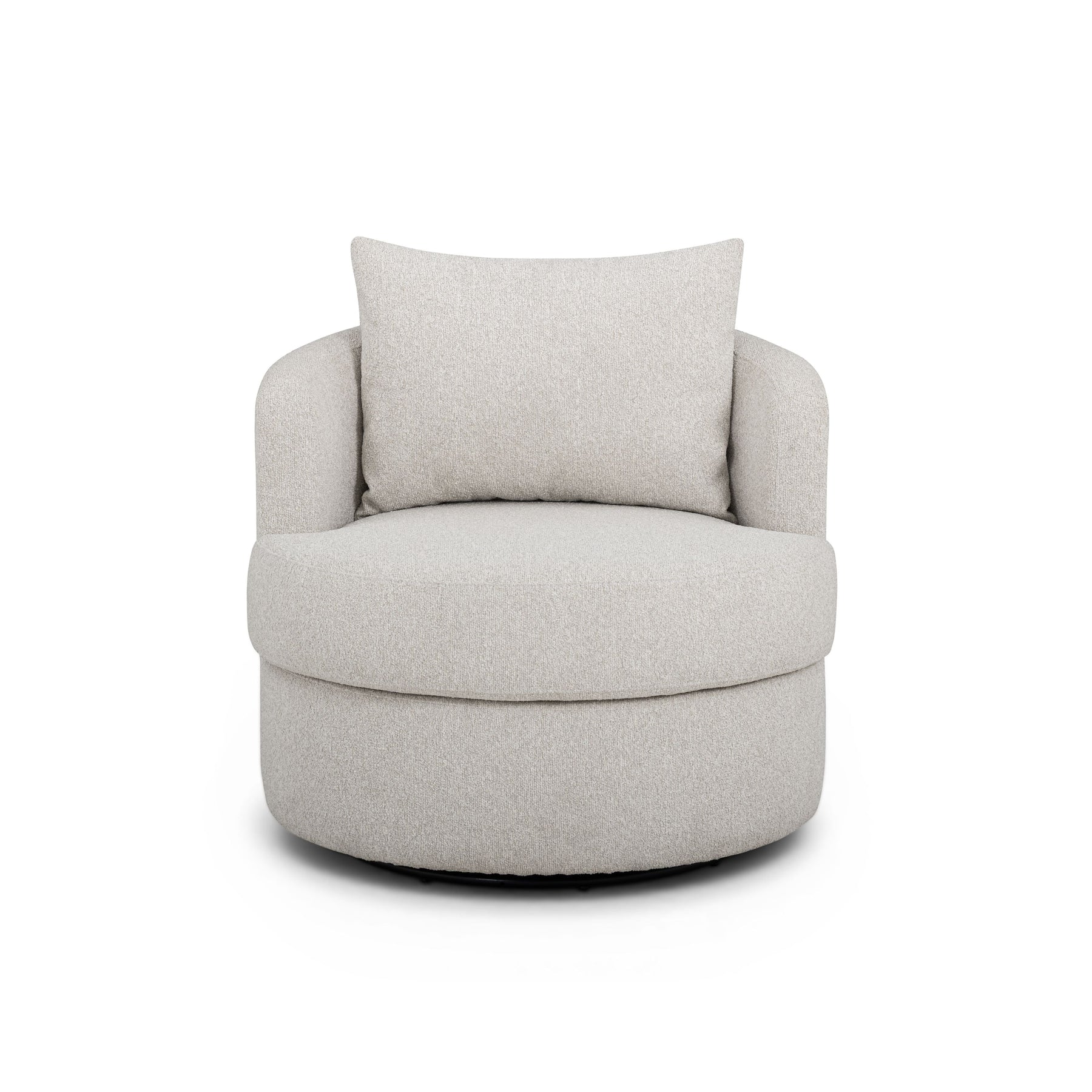 Silvi Performance Boucle Swivel Accent Chair