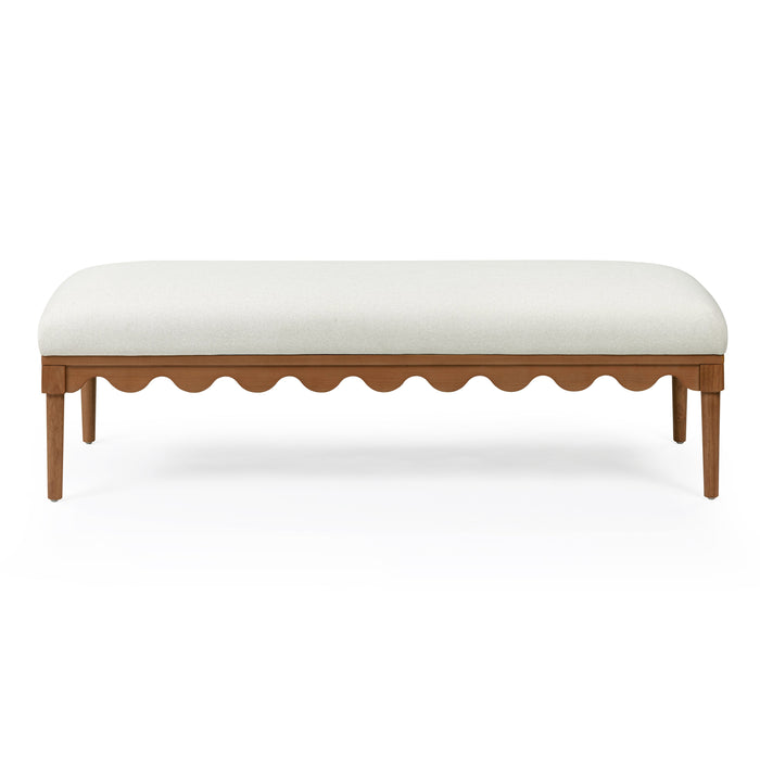 Oodle 56.5" Performance Vegan Mohair Bench