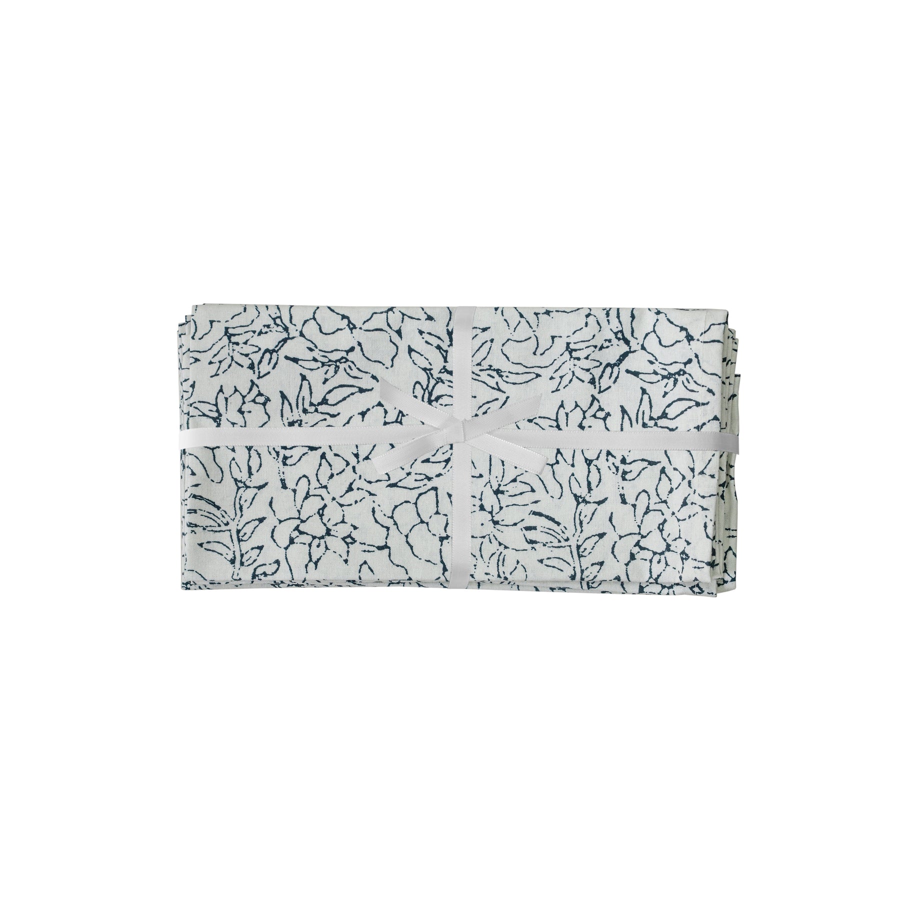 Crissy Cotton Canvas Printed Napkins - Set of 4