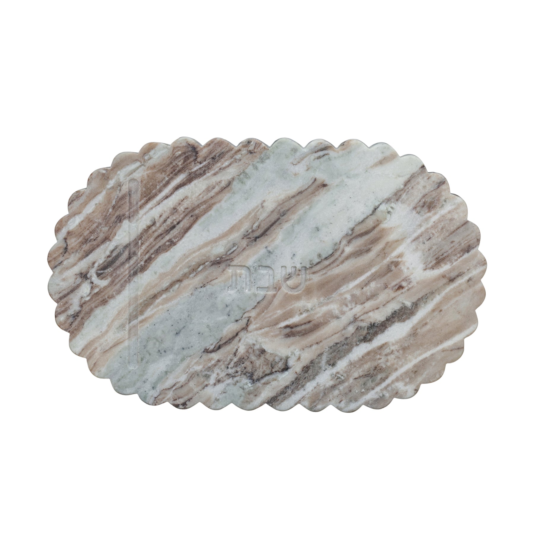 Shabbat Marble Serving Board