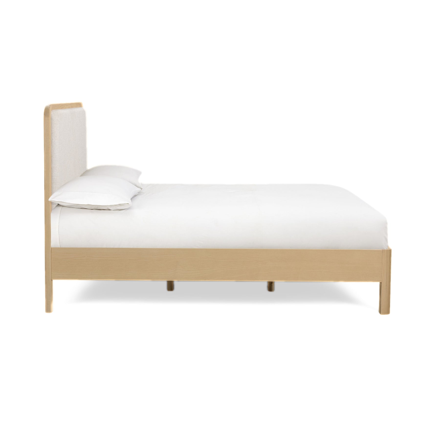 Rafaelle Natural Solid Ash Queen Bed