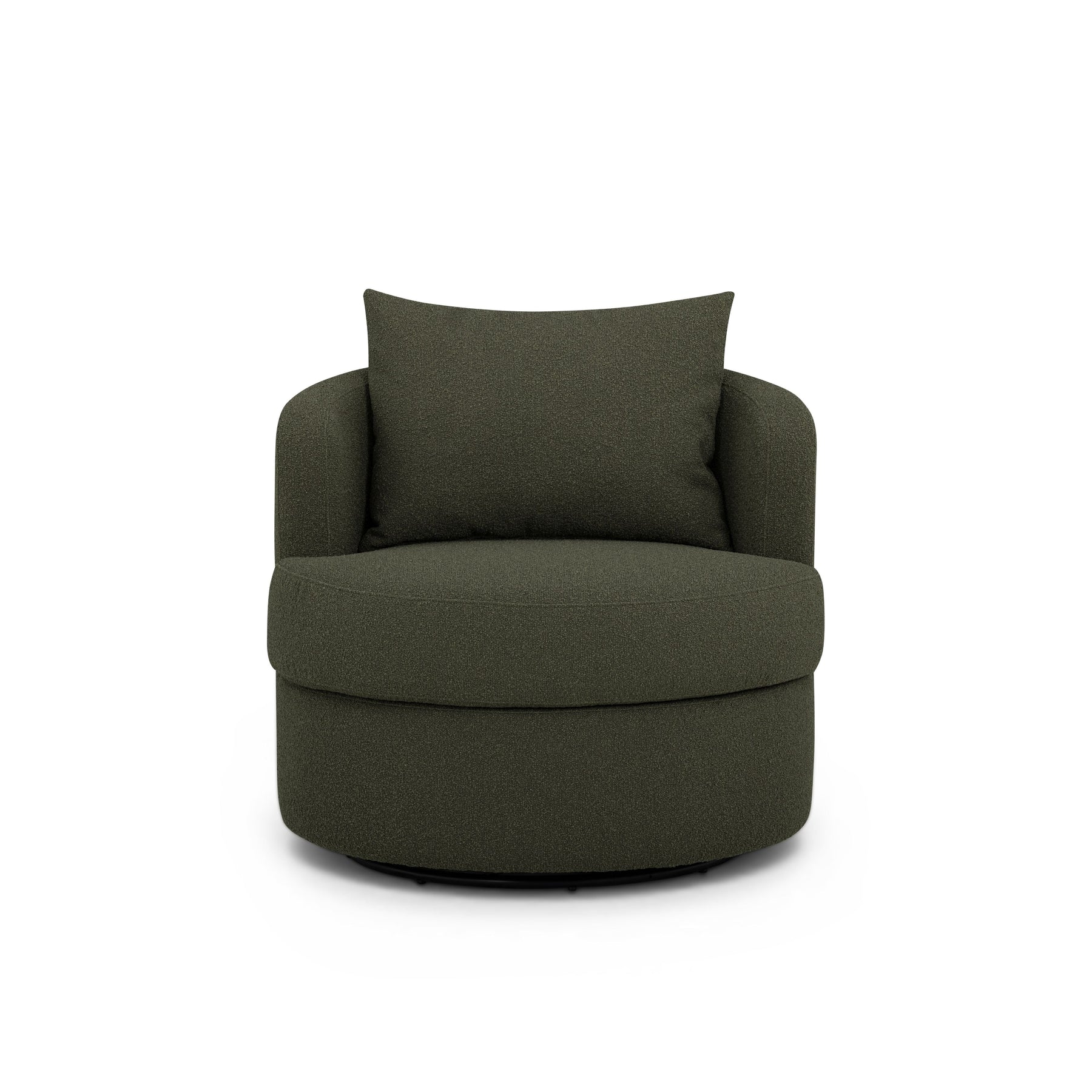 Silvi Performance Boucle Swivel Accent Chair