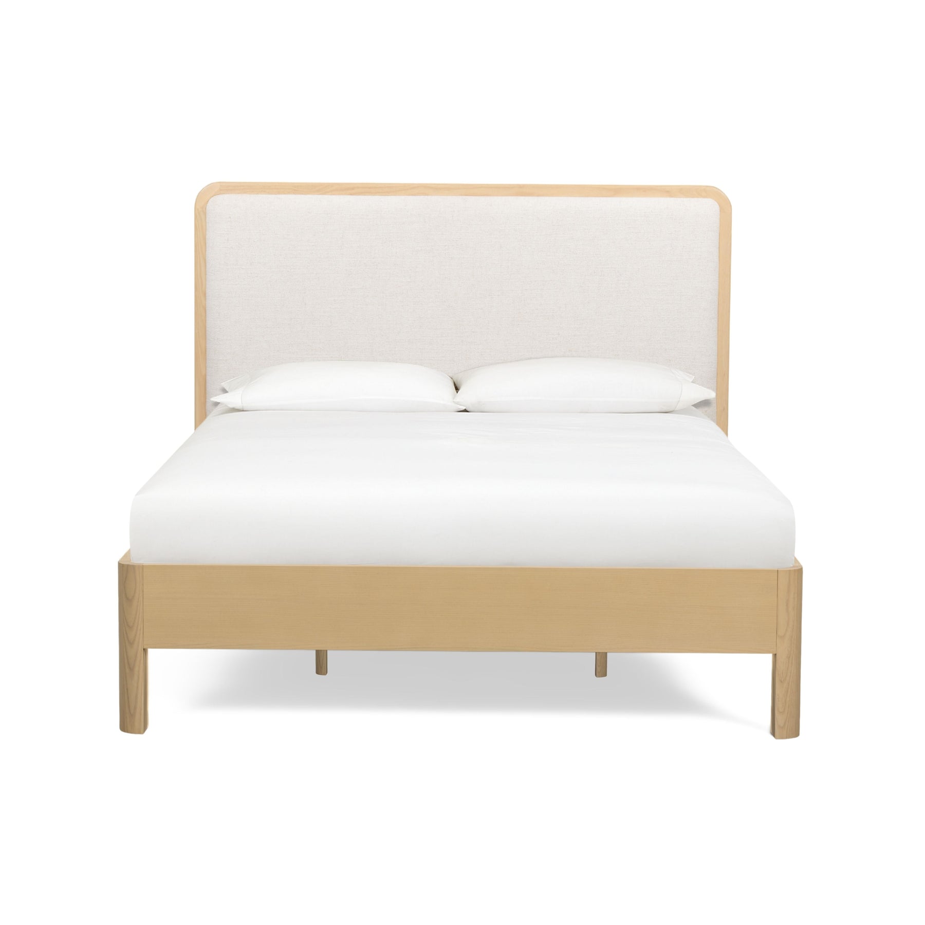 Rafaelle Natural Solid Ash Queen Bed