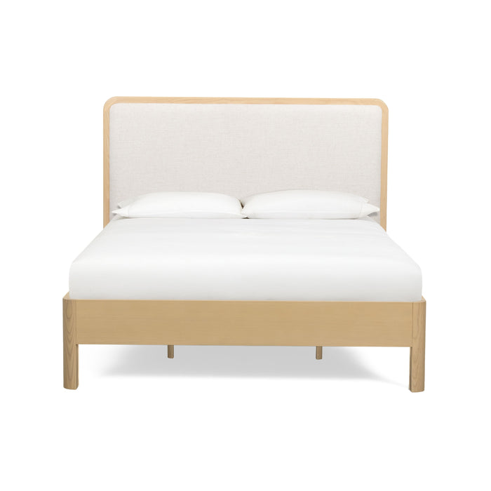 Rafaelle Natural Solid Ash Queen Bed