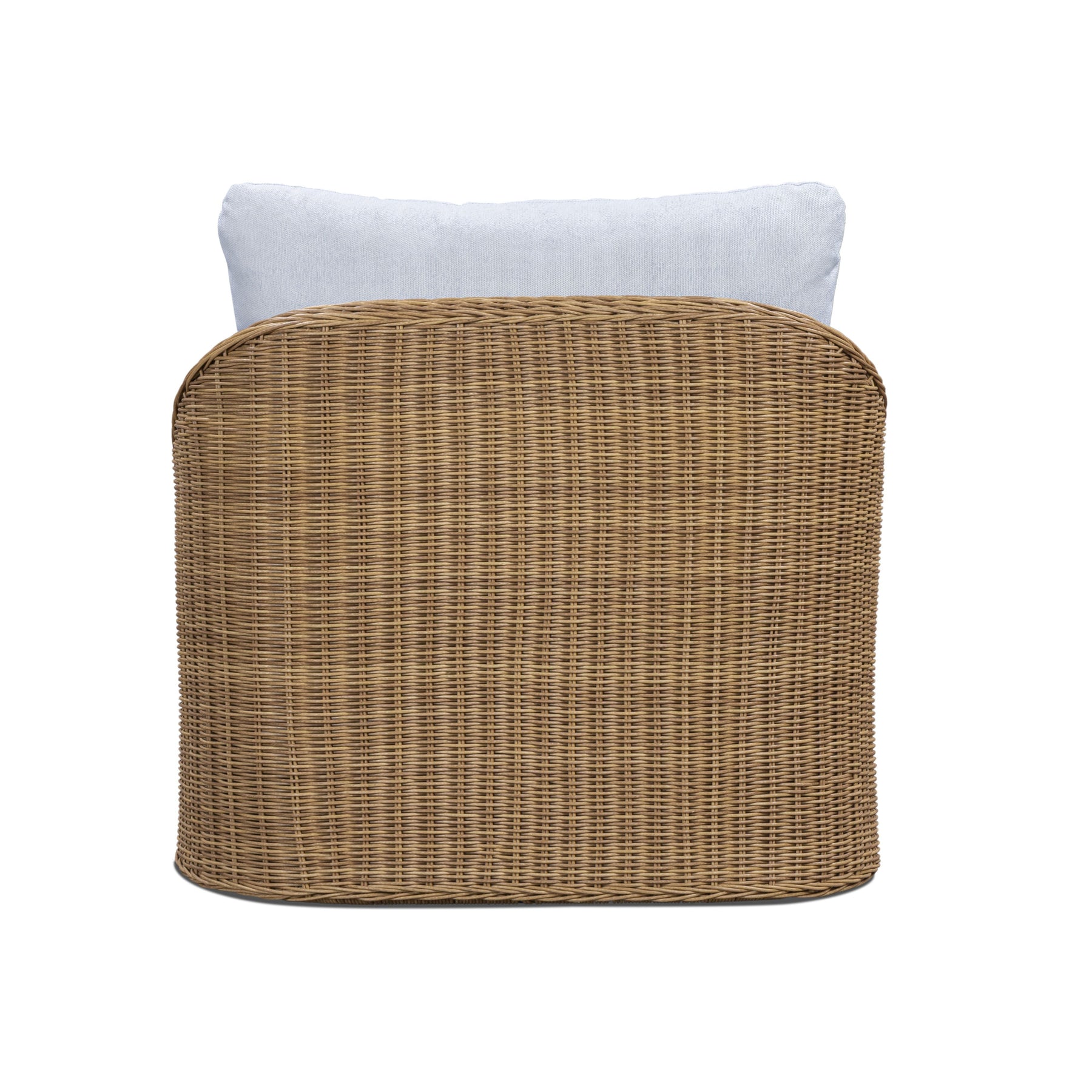 Axel Blue Boucle Outdoor Lounge Chair