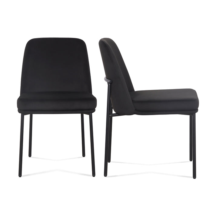 Sydney Performance Velvet Dining Chair - Set of 2