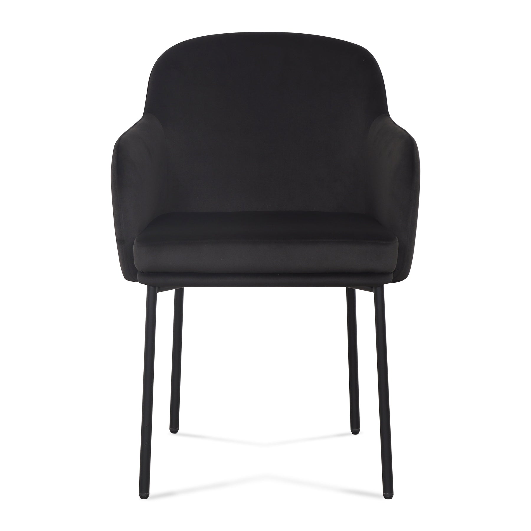 Sydney Performance Velvet Armchair - Set of 2