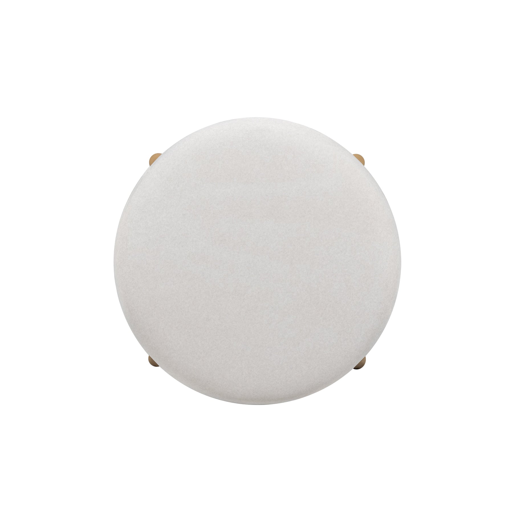 Oodle Cream Performance Vegan Mohair Natural Bar Stool