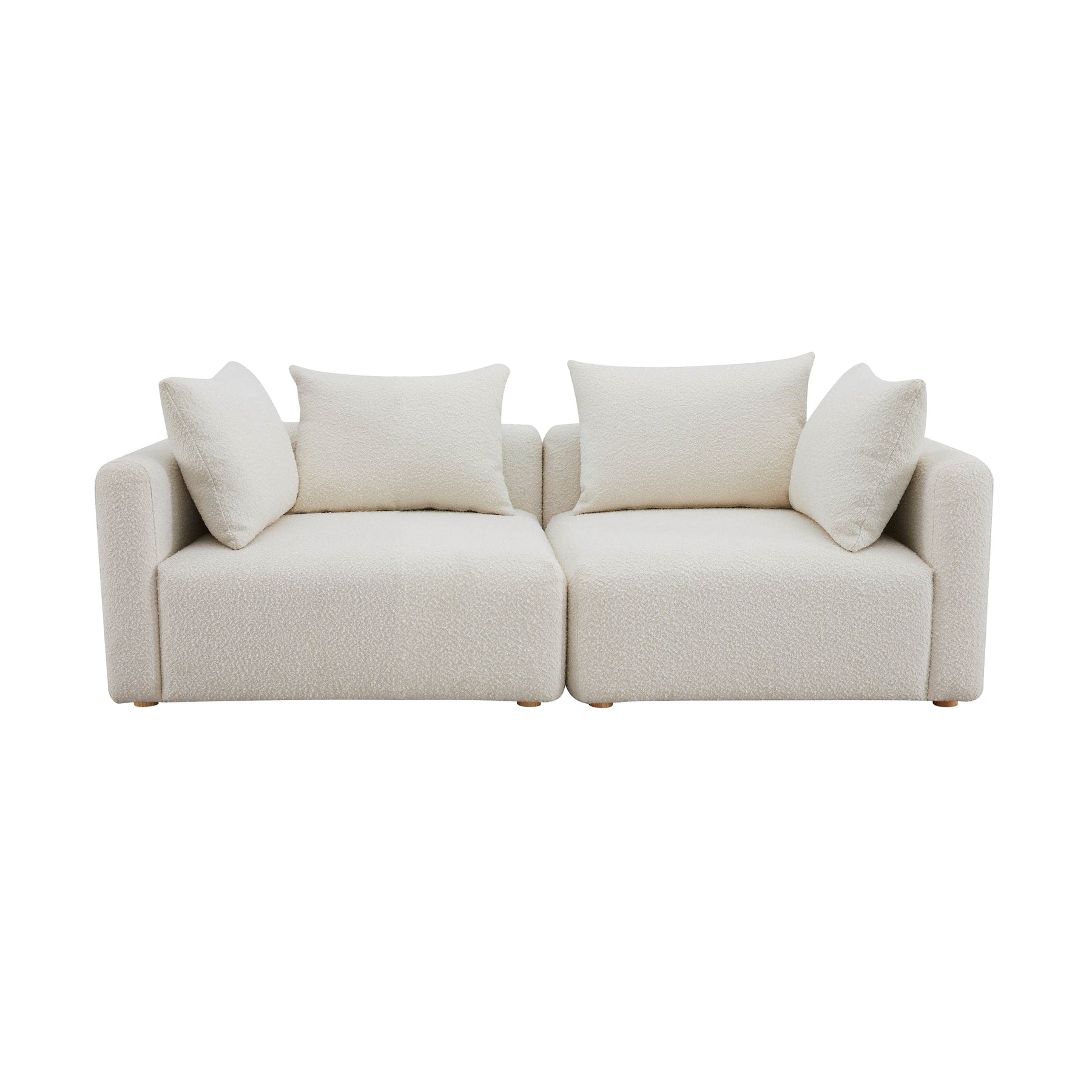 Hangover 81" Modular Loveseat
