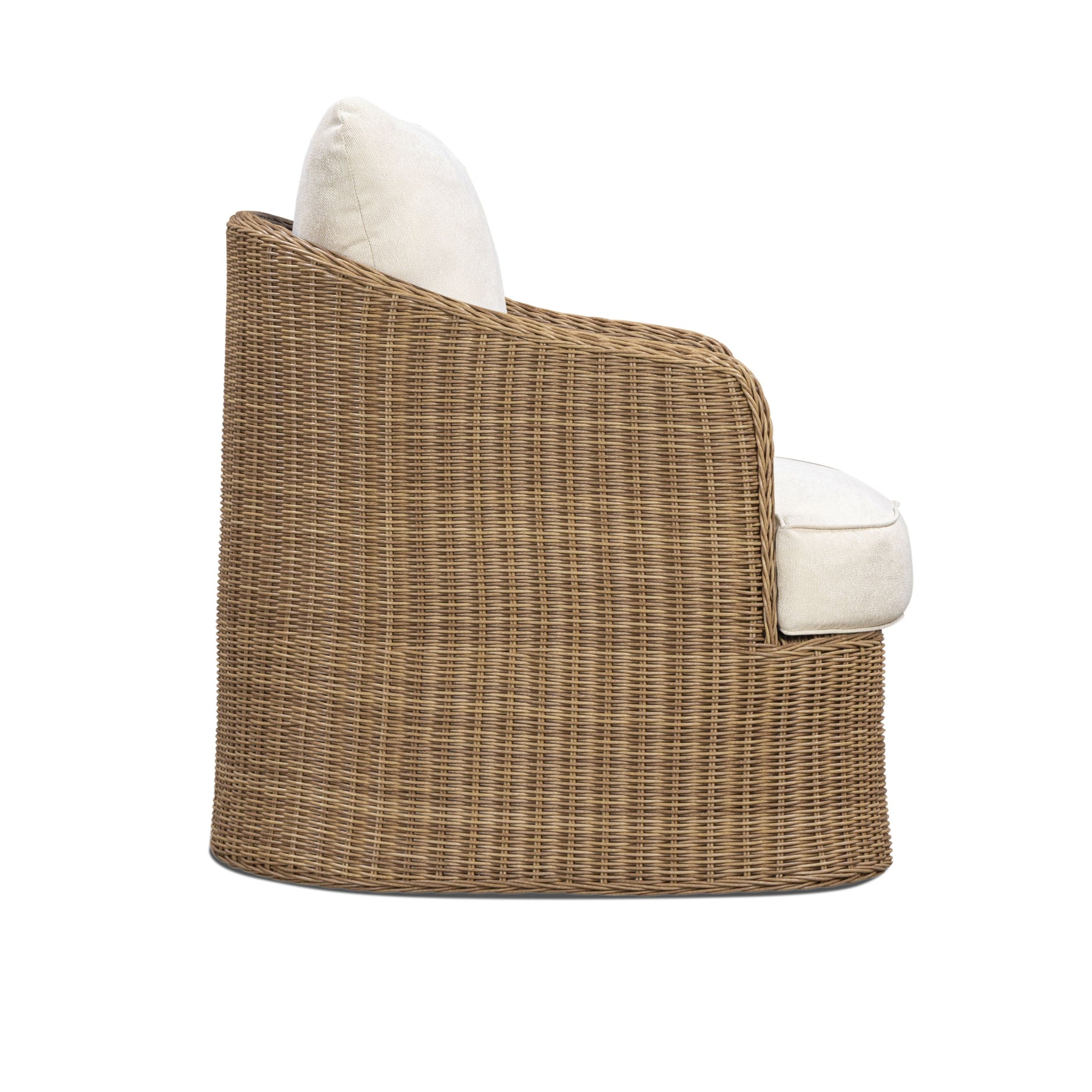 Axel Cream Boucle Outdoor Accent Chair