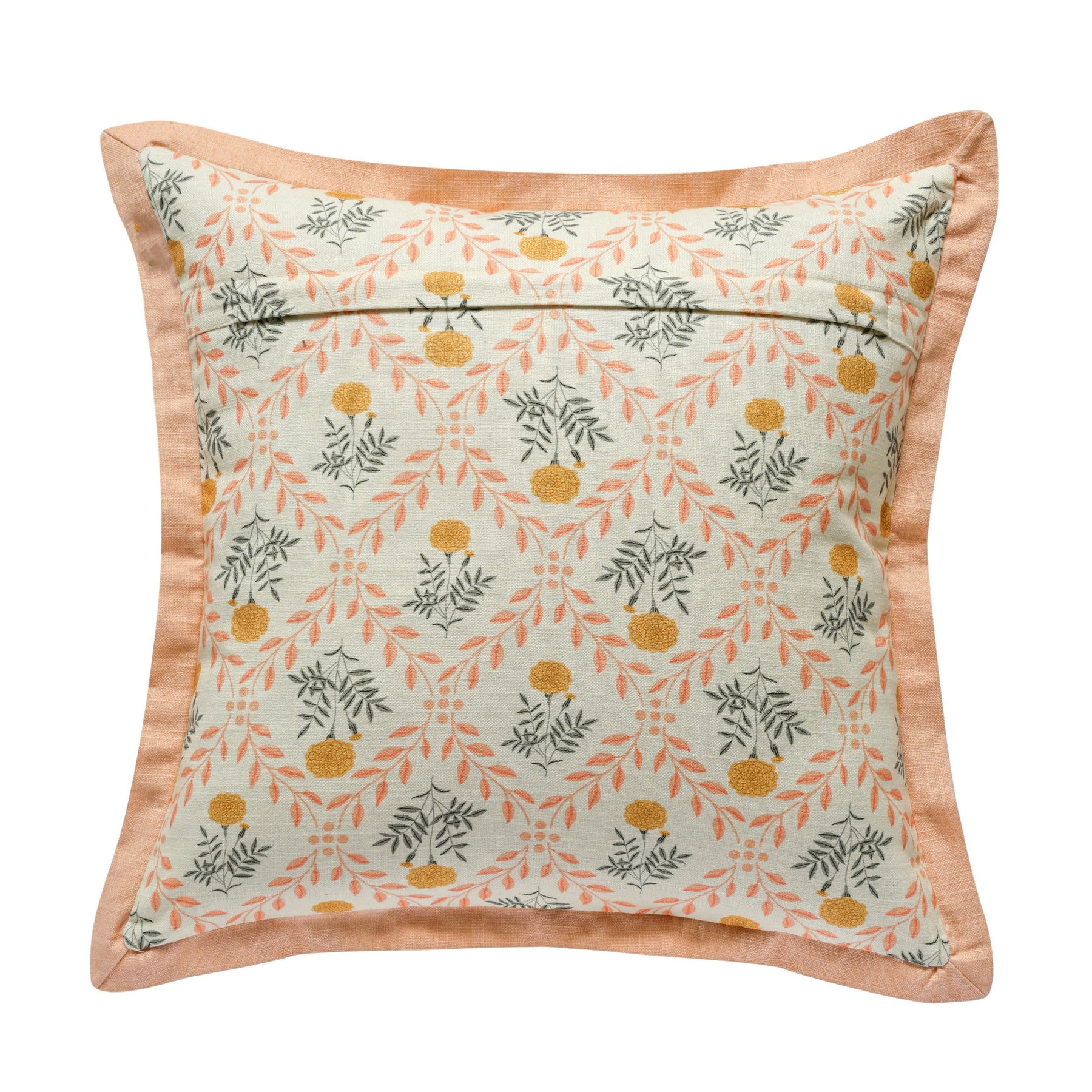 Dolce 20" Blush Pink Natural Cotton Throw Pillow