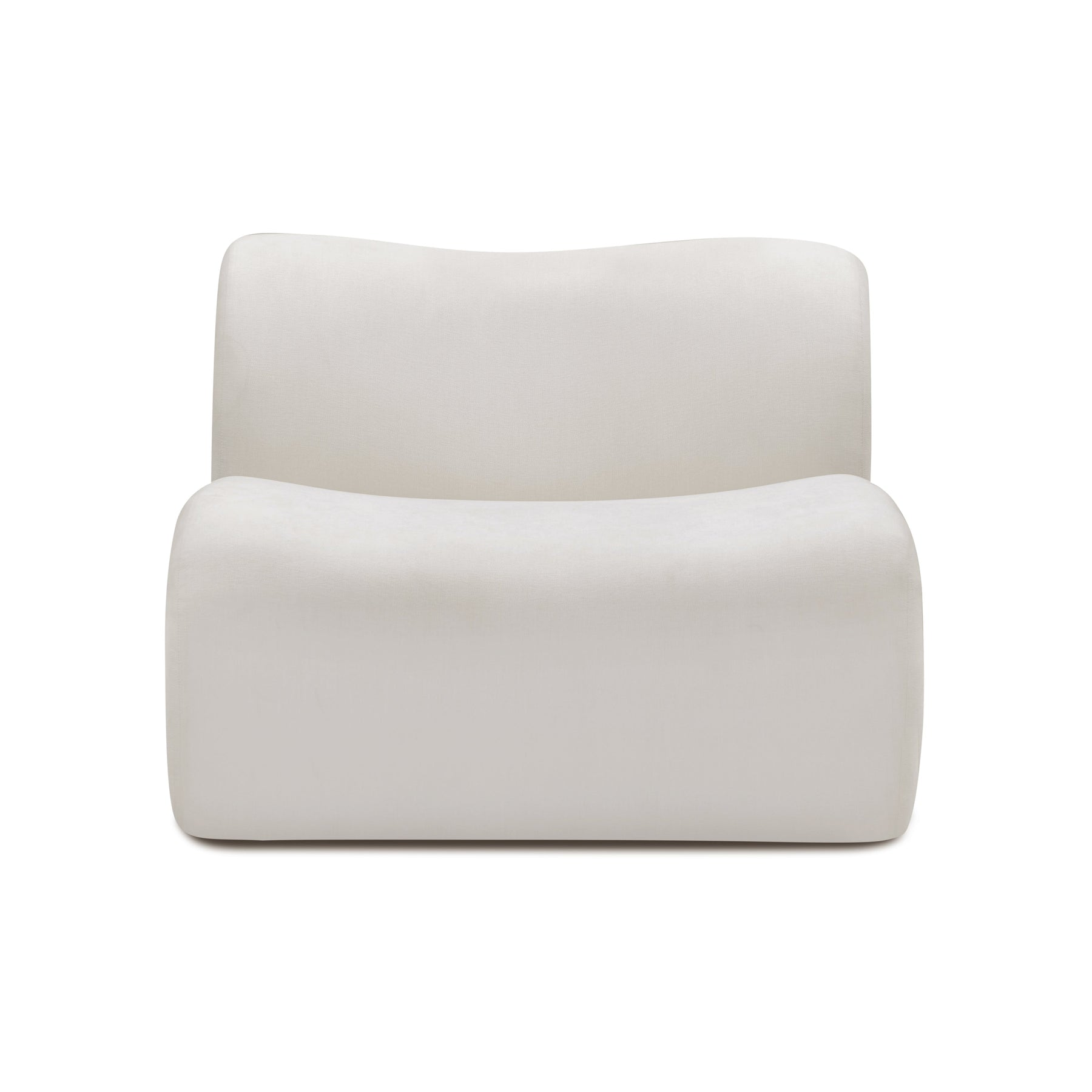 Zenith Contract-Grade Upcycled Fabric Armless Chair